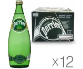 Упаковка газованої мінеральної води Perrier, 12 шт. х 0,75 л, скло