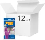 Упаковка рукавиць Фрекен БОК універсальних суперміцних M 12 пар (4820048480307)