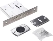 Замок врізний Astex сувальдний універсальний на вхідні двері (AT - SR600 BN)