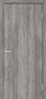 Двері міжкімнатні (полотно) MS DOORS CITY горіх сірий ПВХ Глухе (80) (146752_ms-doors)