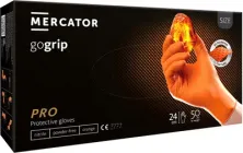 Рукавички Mercator GoGrip нітрилові неприпудрені нестерильні M orange x 50 шт (17209118)