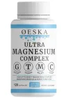 Магній Комплекс 4 в 1 +В6 Oeska 120 капсул | Ultra-Mag | Магній Таурат, Малат, Бісгліцинат, Цитрат | Ультра Магній