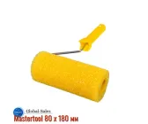 Валик структурний поролоновий Mastertool 80 х 180 мм із ручкою (92-6103)