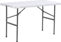 Стіл складаний Time Eco TE-1808 1.22 м Білий (4820211100179)