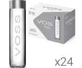 Упаковка негазованої мінеральної води Voss, 24 шт. х 0,375 л, скло
