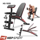 Лава тренувальна Hop-Sport HS-1035 з партою Скотта для біцепса домашнього фітнесу