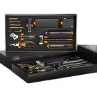 Багатофункціональний набір інструментів для дому в кейсі з електровикруткою 11 предметів