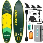 SUP-дошка надувна Funwater Paddleboard Green 11"6 10в1 350x90x15 см