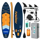 SUP-дошка надувна Funwater Paddleboard Blue11"6 10в1 350x90x15 см Двошаровий Сап Універсальний сапбоорд