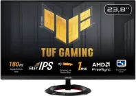 Монітор 23.8" ASUS TUF Gaming VG249Q3R (90LM0AE1-B01E70) -- Fast IPS FHD / 180Hz / 1 мс (GTG) / AMD FreeSync / Low Blue Light / sRGB: 100 % / Speakers 2x2W