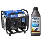 Комплект генератор Brevia інверторний бензиновий 3,2кВт GP3500Xi + масло Molder Engine Oil 4T 10W-30 1л