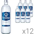 Упаковка сильногазованої мінеральної води Vytautas скло 12 шт. х 0,75 л