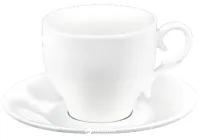 Чашка з блюдцем для капучино Wilmax 170 мл (WL-993104)