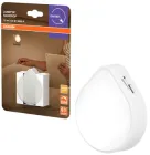 Нічник в розетку OSRAM LUNETTA RAINDROP DIM 0.5W 15lm 3000K з датчиком освітленості (4099854530593)