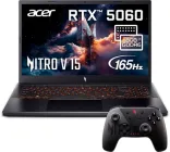 Ноутбук Acer Nitro V 15 ANV15-52-59XE (NH.QZ8EU.00E) Obsidian Black / 15.6” IPS Full HD 165 Гц / Intel Core i5-13420H / RAM 16 ГБ / SSD 512 ГБ / nVidia GeForce RTX 5060, 8 ГБ