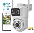 Вулична Wi-FI IP Камера відеоспостереження 6MP ICSEE Q13 Besder поворотна з двома об'єктивами