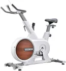 Велотренажер спінінговий (спінбайк) Cornix Eliza White/Grey (SB-ELIZA-WG)