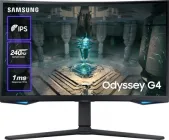 Монітор 27" Samsung Odyssey G4 S27BG400EI (LS27BG400EIXCI) -- FullHD / IPS / 240Hz / 1 мс (GTG) / HDR10 / AMD FreeSync / G-Sync Compatible / Pivot / Black Equalizer / 99% sRGB
