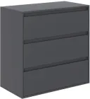 Комод Art in Head 3 Light 790x800x420 Графіт (LT01070000000)