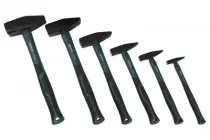 Набір молотків слюсарних GUT MECHANIC 6 шт із скловолоконними ручками (2000,1500, 1000, 500, 300,100г) LHS10006