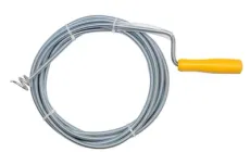 Трос для чищення каналізаційних труб Vorel 9 мм 5 м