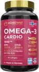 Жирні кислоти Nordway Cardio OMEGA-3 1000мг у капсулах №90 (7072612000085)