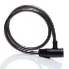 Замок велосипедний тросовий з ключем 10 х 1000 мм