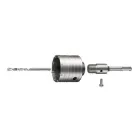 Свердло корончасте по бетону 68 мм + Перехідник SDS Plus 100 мм INTERTOOL SD-7068