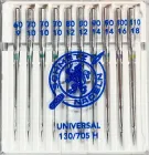 Голки універсальні Schmetz асорті №60-110 (№60х1шт; №70х3шт; №80х2шт; №90х2шт; №100х1шт; №110х1шт.)