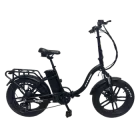 Електрофетбайк складаний Compact Drive 20.4" 13-рама" 500w 48v 12ah Чорний 2025 року