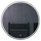 Дзеркало з LED-підсвічуванням Art-com d750 мм безрамне з сенсорною кнопкою сріблясте (BRL D 10 750 mm)