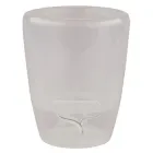 Горщик (вазон) Орхідея з автополивом 3,3 л Santino прозорий