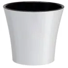 Горщик (вазон) Арте з автополивом 0,6 л Santino білий
