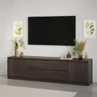 Тумба під телевізор MebelStar Нео 4Ш2Д 200x43x53 см Дуб рістрето (MBS-1261)