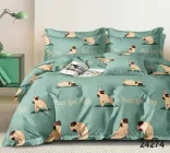 Підліткова постільна білизна Viluta. Ранфорс 24274 Yoga Dog-1,5-спальний підлітковий