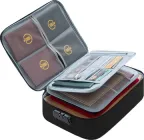 Органайзер для документів LoveYouHome сумка з кодовим замком дорожній кейс для документів та гаджетів Чорний