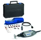 Багатофункціональний інструмент Dremel 3000-1/25 EZ + 25 шт. насадок Dremel + Насадка для гнучкого вала (225) + Кейс для зберігання зі знімним відділенням для приладдя + Настінне кріплення інструменту (F0133000JP)