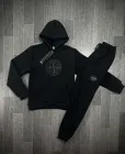 Дитячий теплий спортивний костюм на флісі Stone Island 40 152 см Чорний