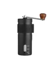 Ручна жорнова кавомолка з регулюванням ступеня помелу Coffe Grinder 4270 млин з керамічними жорнами для кавових зерен Металева