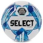 М'яч футбольний №4 SELECT FUSION V23 (білий-синій) (FUSION-4WB_Білий-синій)