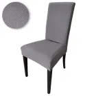 Чохол на стул KARNA PREMIUM Сірий 0012