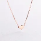 Кольє Сердечко в червоному золоті кол01773 Онікс 38