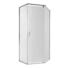 Душевая кабина Qtap Scorpio CRM10115-AC6 100x100 см, стекло Clear 6 мм, покрытие CalcLess, без поддона