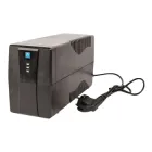 Джерело безперебійного живлення з акумулятором Hikvision DS-UPS600/EU, 360W, 2xUniversal, АКБ 12V 7Ah, Black