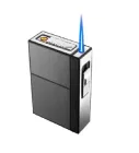Портсигар на 20 сигарет із usb та газовою запальничкою