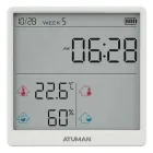 Датчик температури та вологості (метеостанція) Duka ATuMan TH3