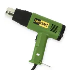 Фен технічний 2100 Вт, 2 режими, 300-600 ° С, 4 насадки, ProCraft