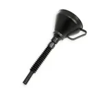 Лійка для палива пластик пряма гнучка кругла yato