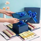 Коробки для подарунків сюрпризів набір 5 шт. (без наповнення) синій
