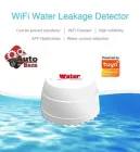Датчик витоку води бездротовий WiFi Smart Life, Розумний датчик протікання води Система захисту від потопу Tuya керування додатком